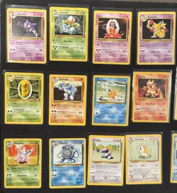 Pokemon TCG Base Set Unlimited 86 Card Lot Complete Non-Holo Set NM/LP Condition - Image 3