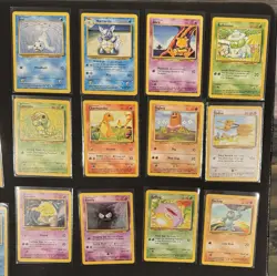 Pokemon TCG Base Set Unlimited 86 Card Lot Complete Non-Holo Set NM/LP Condition - Image 5