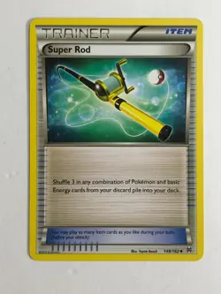 Pokemon Card BREAKthrough Super Rod 149/162 Light Played - Image 1