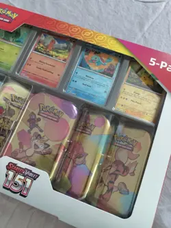 Pokemon 5-Pack Trading Card Game Scarlet & Violet 151 New/Sealed Box - Image 3