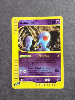 2003 Skyridge Wobbuffet 45/144 Reverse Holo Pokemon Card Game TCG - Image 1