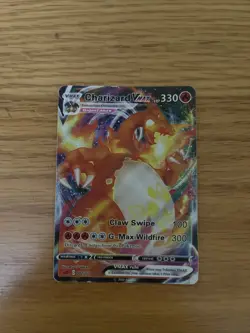 Charizard VMAX Darkness Ablaze Holo fan art card - Image 1