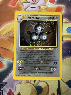 Pokemon Card Magneton 10/64 Neo Revelations Holo Foil NM - Image 1