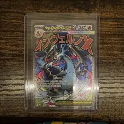 Pokemon Mega Charizard X EX Full Art Holo Card 360 360 HP English - Image 1