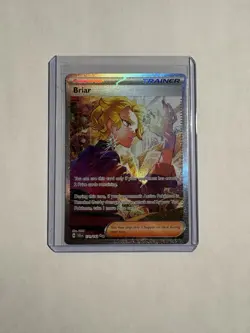 Pokemon TCG Stellar Crown Briar Trainer Holo Card 171/142 Sv07 - Image 1