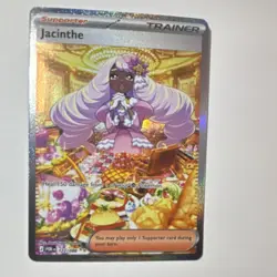 Pokemon TCG Jacinthe Trainer Supporter Holo Trading Card Game Card 122/088 - Image 1