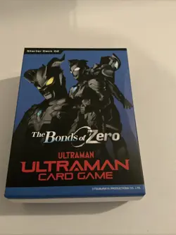 Ultraman Card Game The Bonds of Zero Starter Deck 02 BRAND NEW SEALED - Image 1