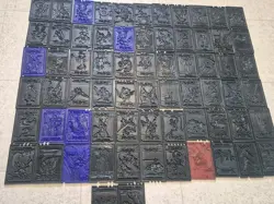 Yu-Gi-Oh 1996 Kazuki Takahashi 63 Card Lot - Black Purple Plastic Cards Yugioh - Image 1