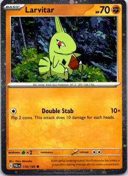 Larvitar - (Cosmo Foil) 110/193 Miscellaneous Cards & Products Holo - Image 1