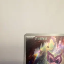 Pokemon Noibat Illustration Rare Holo Card 169/159 Twilight Masquerade English - Image 5