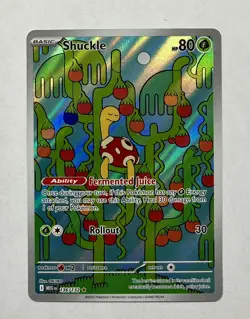 Shuckle 136/132 Secret Wonders Illustration Rare Pokemon Card - Image 1