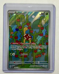 Shuckle 136/132 Secret Wonders Illustration Rare Pokemon Card - Image 2