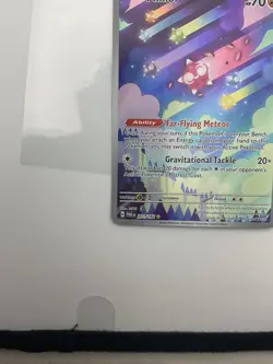 2023 Pokemon SV Paradox Rift Minior Full Art Rare Holo Illustration Card 201/182 - Image 4