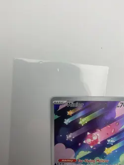2023 Pokemon SV Paradox Rift Minior Full Art Rare Holo Illustration Card 201/182 - Image 5