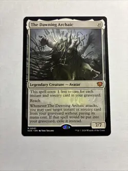 The Dawning Archaic - Secrets of Strixhaven MTG Plus Bonus Card!!! - Image 1