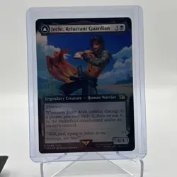 Jecht Reluctant Guardian Extended FOIL Final Fantasy MTG MINT - Image 1