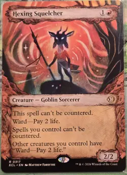 Hexing Squelcher (Showcase) - MTG - Lorwyn Eclipsed - NM - English - Image 1