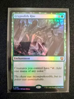 MTG Cryptolith Rite Foil 0189 Innistrad Remastered NM - Image 1