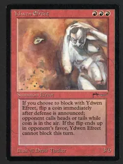 ***Ydwen Efreet*** MTG Arabian Nights Magic Kid Icarus - Image 1