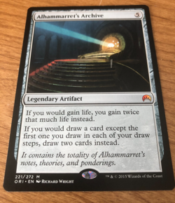 MTG Alhammarret's Archive Magic Origins NM - Image 1