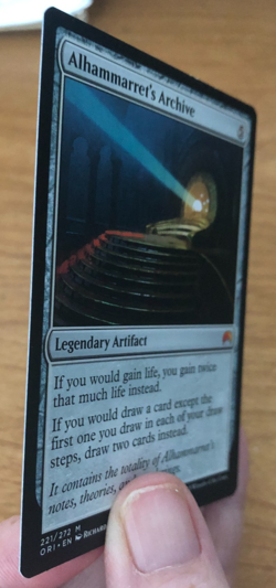 MTG Alhammarret's Archive Magic Origins NM - Image 3