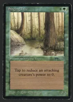***Singing Tree*** MTG Arabian Nights Magic Kid Icarus - Image 1