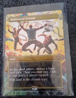 Multiverse Passage #206 Non-Foil Borderless - SPM Spider-Man MTG English - Mint - Image 1