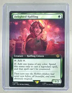 Delighted Halfling 2023 MTG Lord of the Rings Tales Middle-Earth #0363 (D) - Image 1