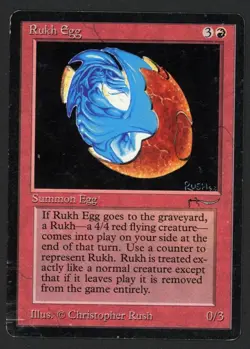 ***Rukh Egg Light (Pen Indents)*** MTG Arabian Nights Magic Kid Icarus - Image 1