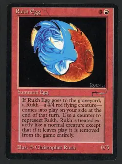 ***Rukh Egg Dark*** MTG Arabian Nights Magic Kid Icarus - Image 1