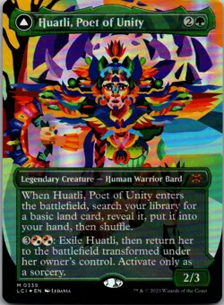 Huatli, Poet of Unity (Borderless) M The Lost Caverns of Ixalan 339 MP - Image 1