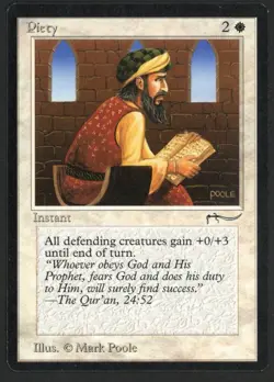 ***Piety Light*** MTG Arabian Nights Magic Kid Icarus - Image 1