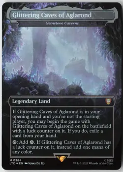 Glittering Caves of Aglarond Gemstone Caverns 364 Foil Lord of Rings (LTC) NM - Image 1
