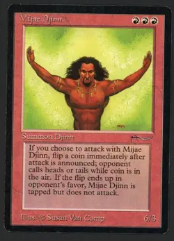 ***Mijae Djinn*** MTG Arabian Nights Magic Kid Icarus - Image 1