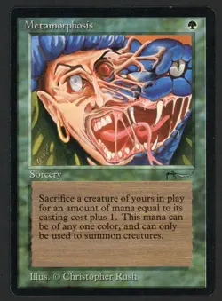 ***Metamorphosis*** MTG Arabian Nights Magic Kid Icarus - Image 1
