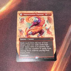 Improvisation Capstone X1 Mtg Secrets Of Strixhaven Nm Borderless - Image 1
