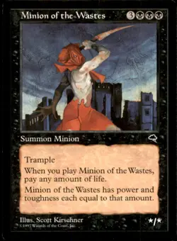 Minion of the Wastes LP Light Play Tempest MTG [6903] - Image 1