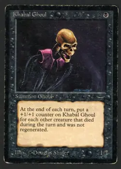 ***Khabal Ghoul*** MTG Arabian Nights Magic Kid Icarus - Image 1