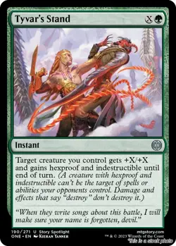 Magic the Gathering | Tyvar's Stand [ONE - 190]NM - Image 1