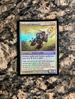 Magic The Gathering Ballyrush Banneret Morningtide Foil-LP Lightly Played - Image 1