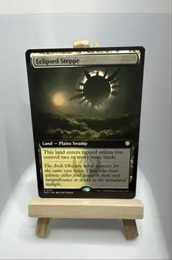 Eclipsed Steppe (Extended Art) Commander: Secrets of Strixhaven Regular - Image 1