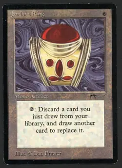 ***Jandor's Ring (Ring Dings)*** MTG Arabian Nights Magic Kid Icarus - Image 1