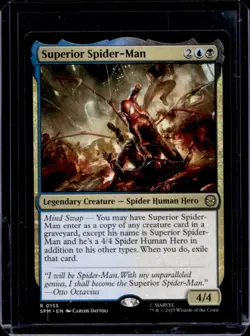 2025 Magic MTG Marvel's Spider-Man Superior Foil Rare #0155 - Image 1
