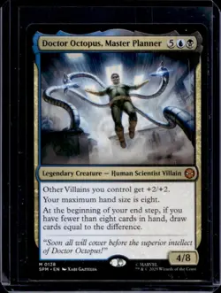 2025 Magic MTG Marvel's Spider-Man Doctor Octopus Master Planner Foil #0128 - Image 1