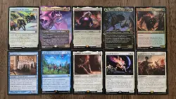 MTG Magic the Gathering Collection Lot 100 Rares/Mythics w/ 5 Foils NM #148 - Image 1
