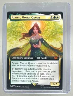 Arwen Mortal Queen 2023 MTG Lord of the Rings Tales Middle-Earth #0367 (B) - Image 1