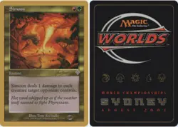 Simoon - Sideboard - Sim Han How - 2002 ~ Near Mint World Championship X MTG Mag - Image 1