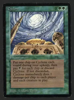 ***Cyclone*** MTG Arabian Nights Magic Kid Icarus - Image 1