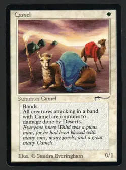 ***Camel*** MTG Arabian Nights Magic Kid Icarus - Image 1