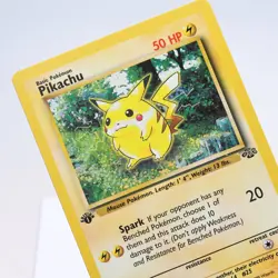 Pokemon TCG - Pikachu 60/64 Jungle Common 1st Edition WOTC - NM - Image 1